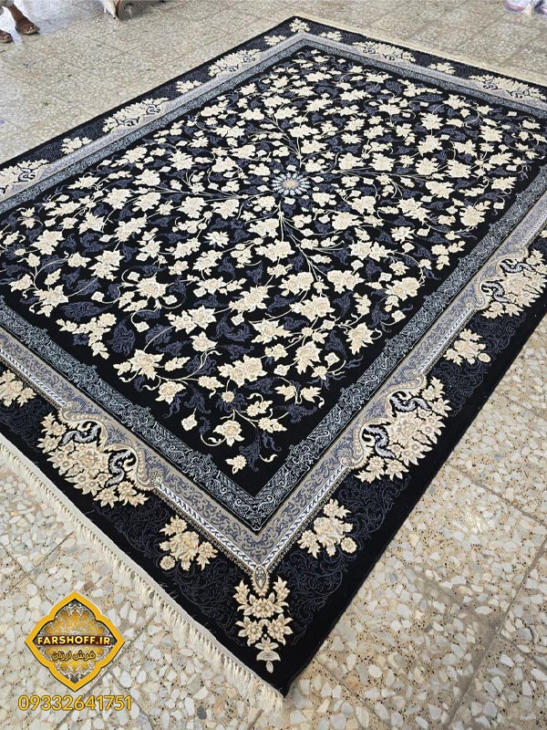 فرش افشان طلاکوبی