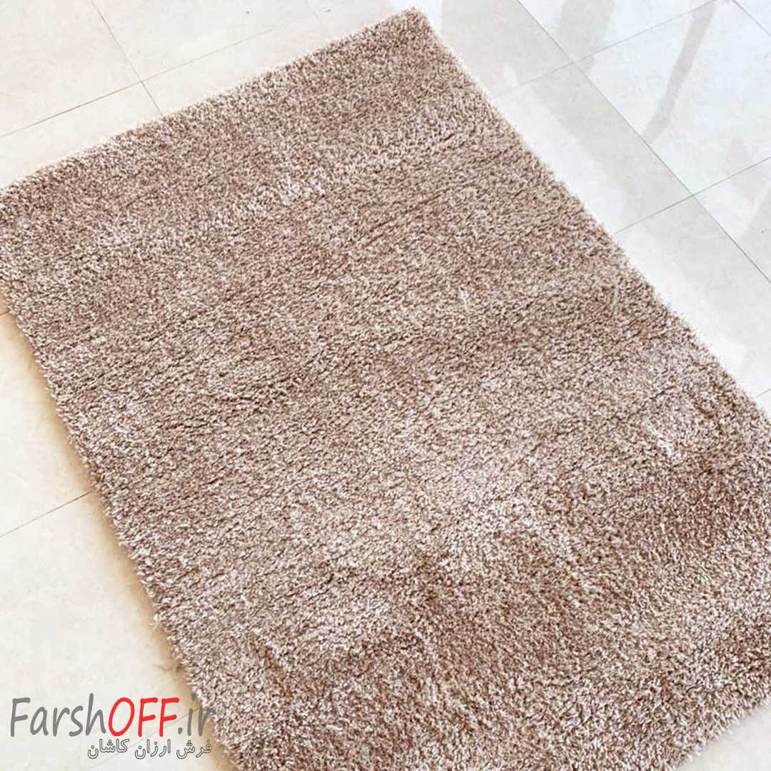 فرش شگی نسکافه ای