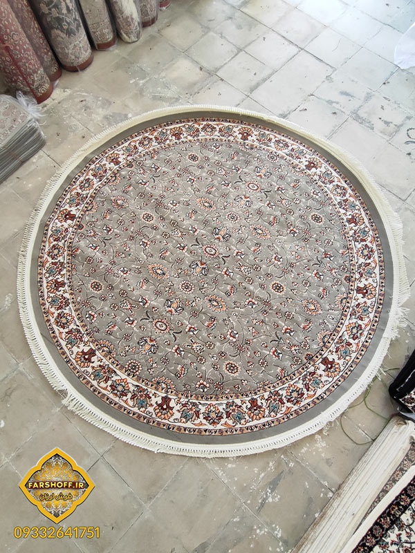 فرش گرد 2 متری