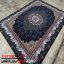 فرش ارزان طرح دلاریس سرمه ای