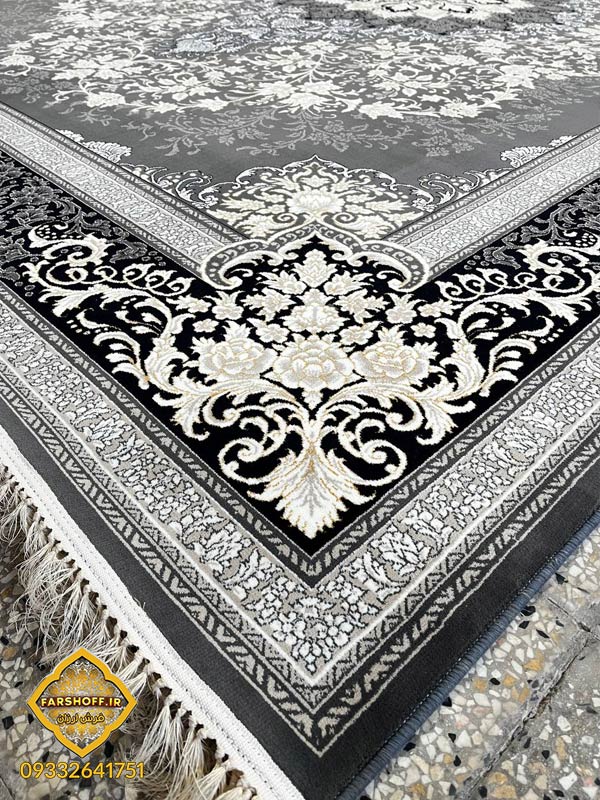 فرش ماشینی طلاکوب