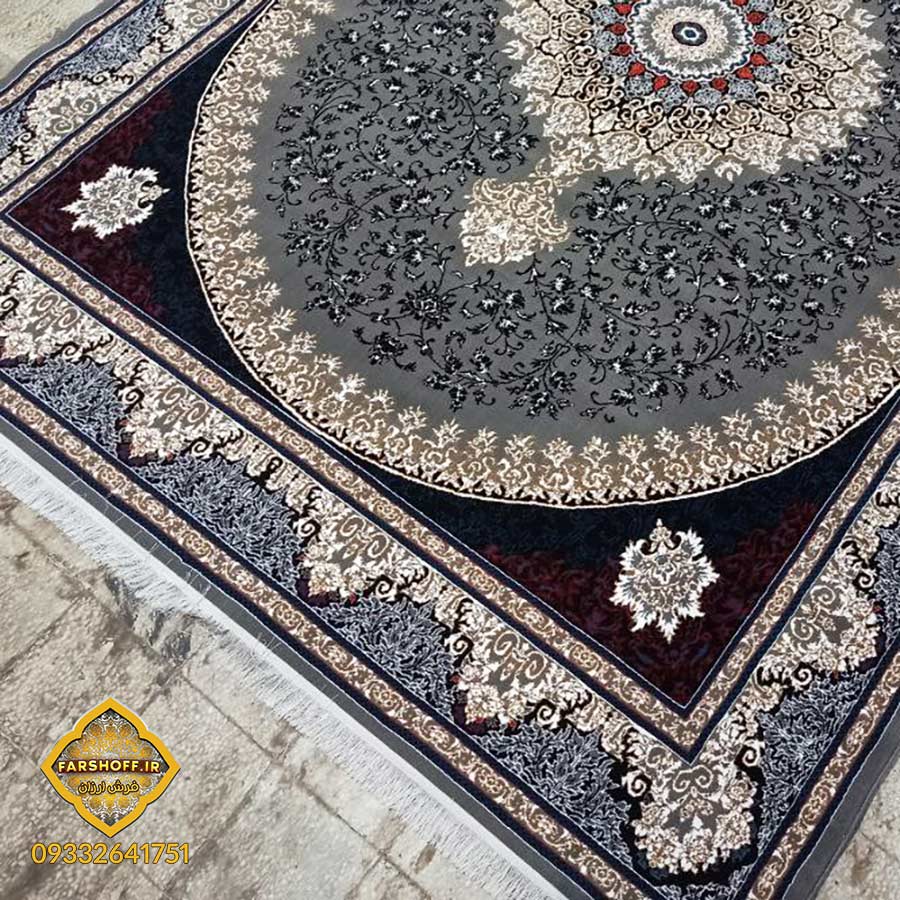 فرش طوسی سرمه ای