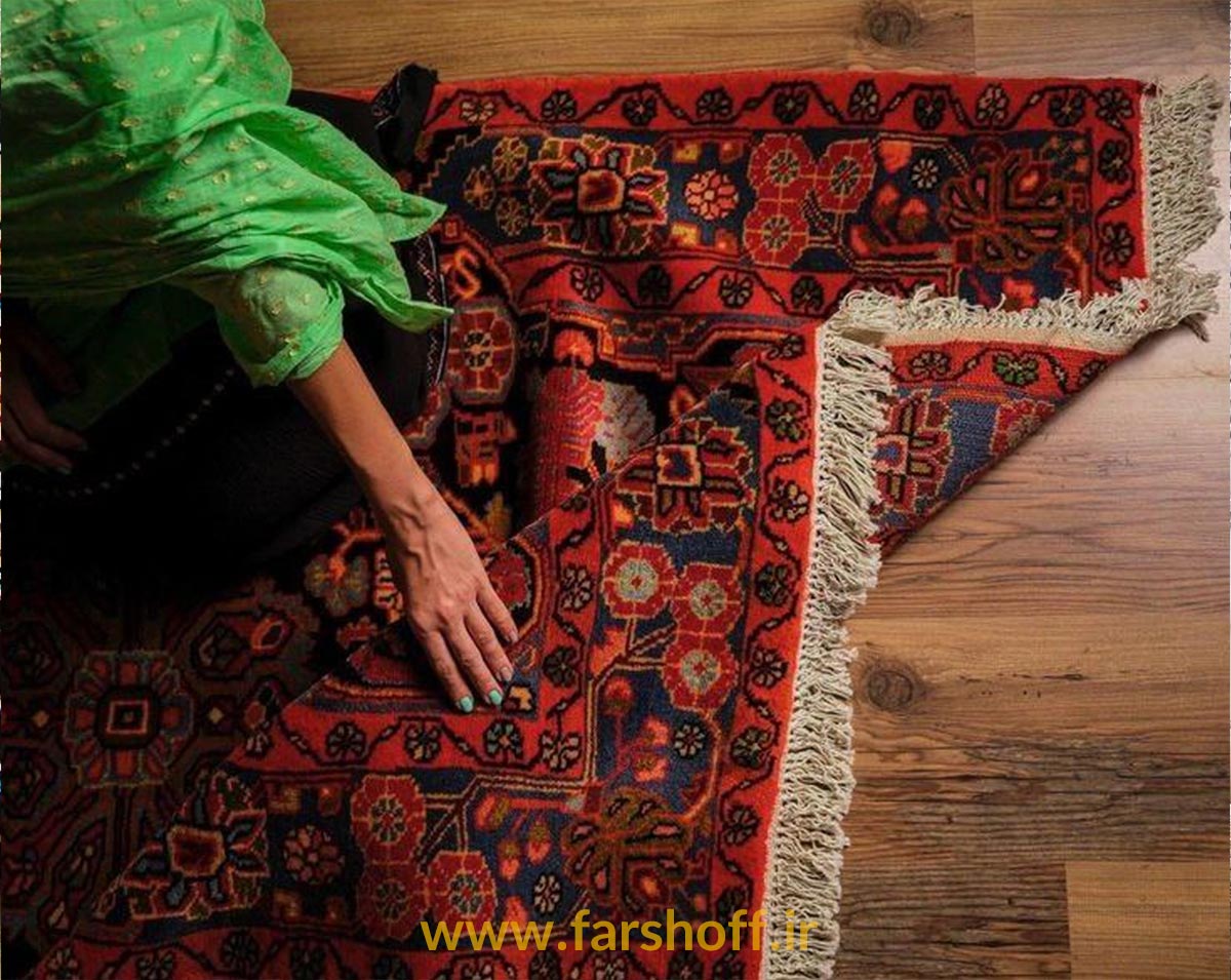 ست کردن فرش لاکی