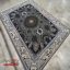 فرش سرمه ای طرح شیک