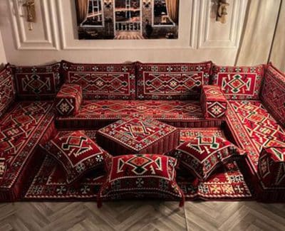 پشتی فرش ماشینی