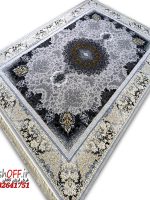 فرش نقره ای طلایی