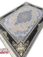 فرش طلاکوب نقره ای