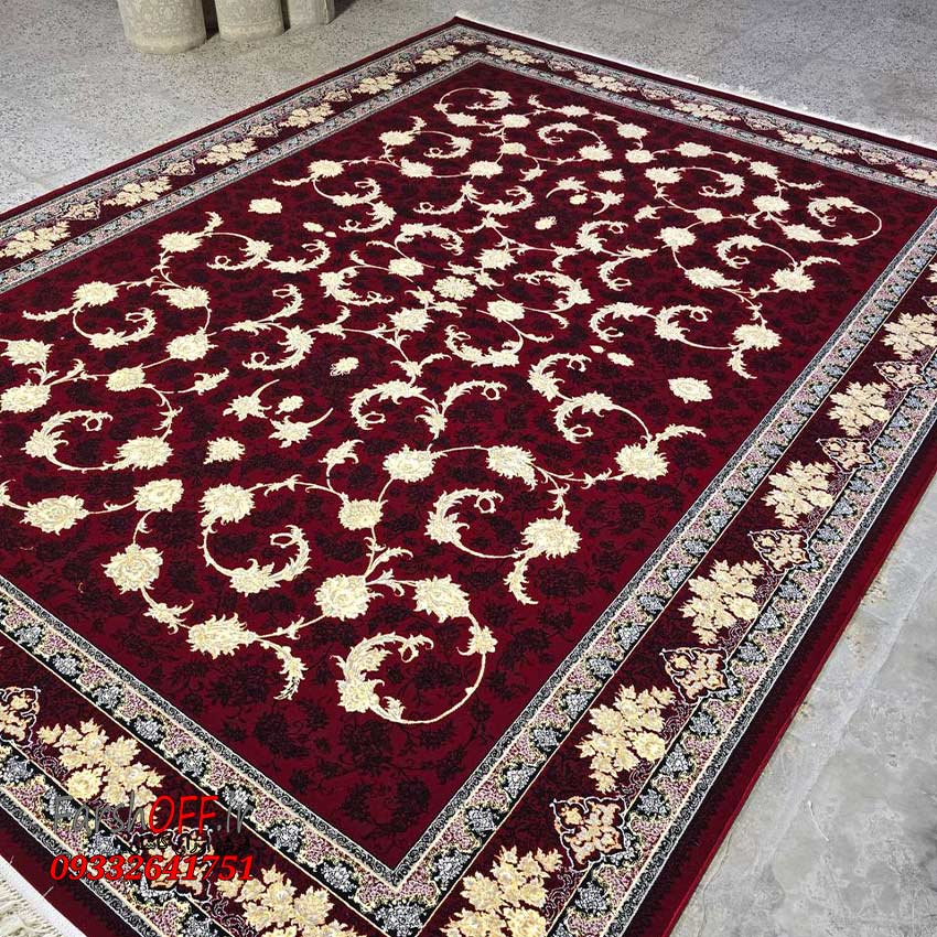 فرش لاکی طلاکوب