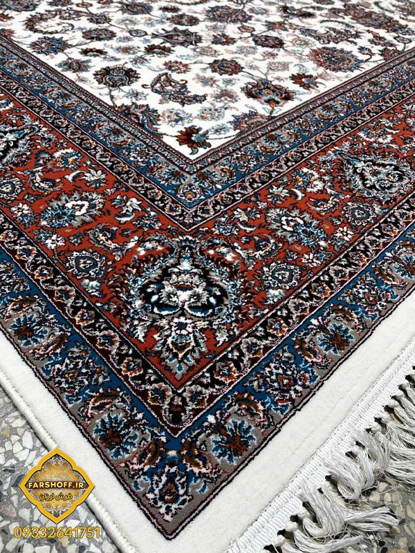 فرش کرم گلبهی
